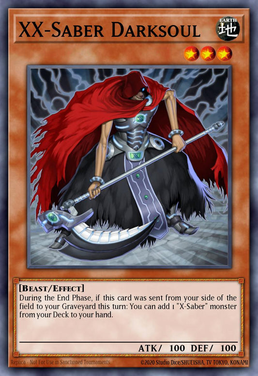 XX-Saber Darksoul - L26D-ENX10 - 1st Edition - Common