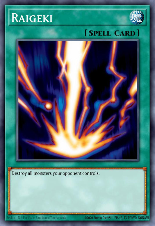 Raigeki - L26D-ENS05 - 1st Edition - Common
