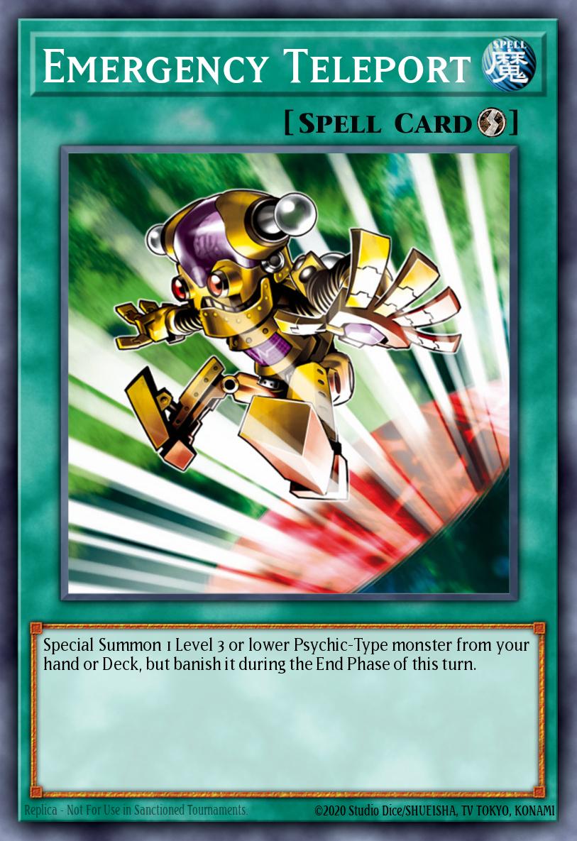 Emergency Teleport - L26D-ENX16 - 1st Edition - Common
