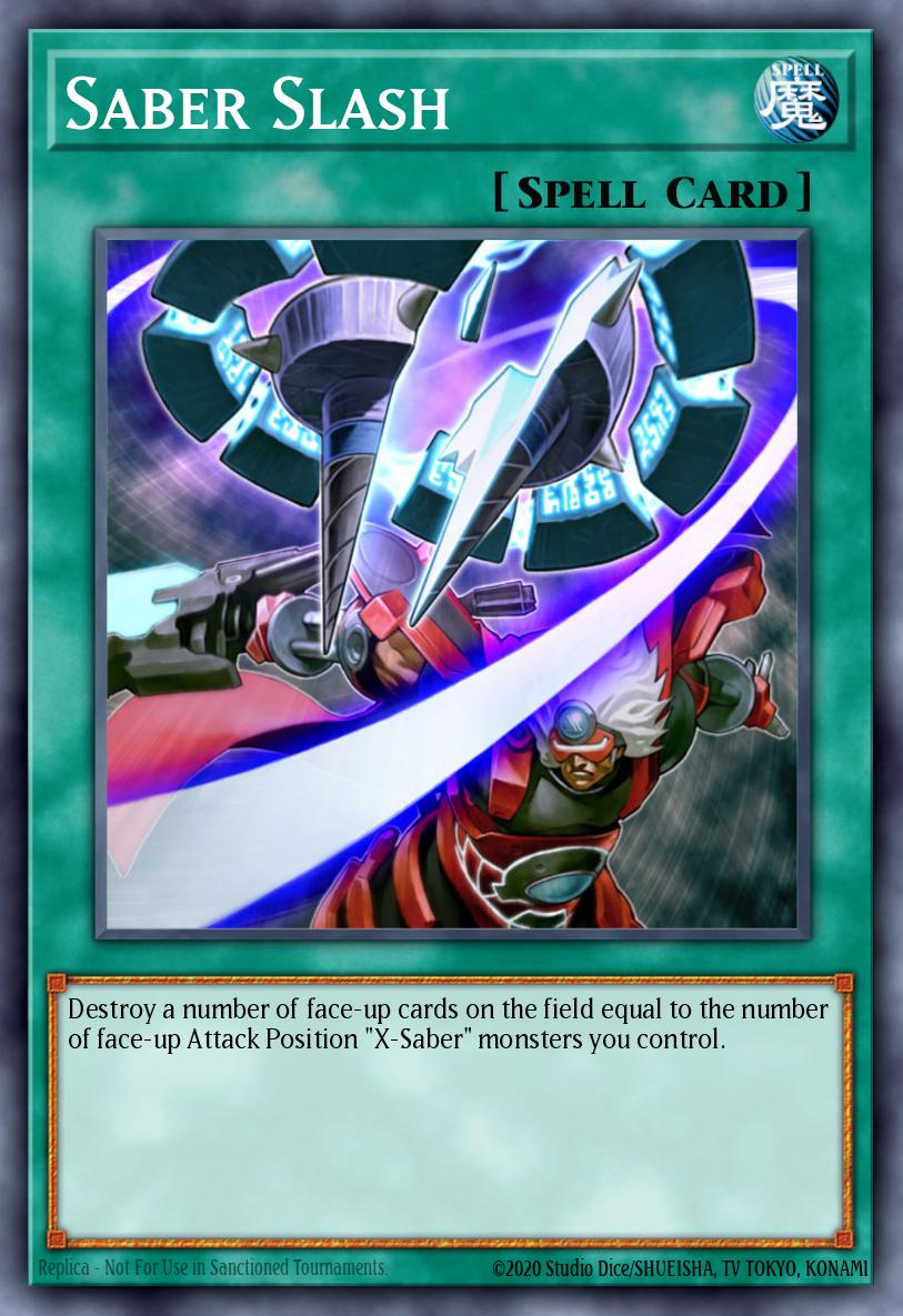 Saber Slash - L26D-ENX17 - 1st Edition - Common