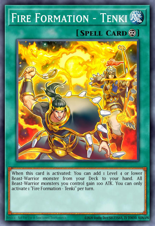 Fire Formation - Tenki - L26D-ENX18 - 1st Edition - Common