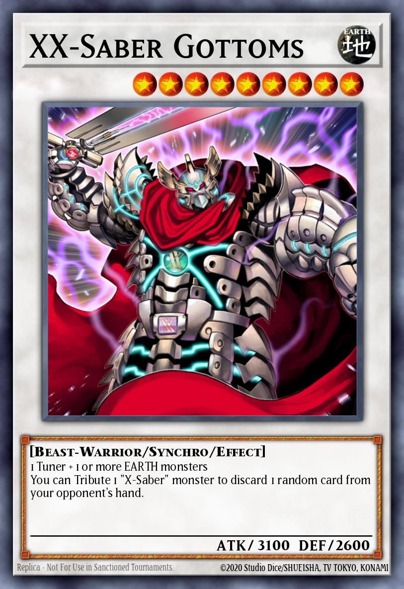 XX-Saber Gottoms - L26D-ENX34 - 1st Edition - Common