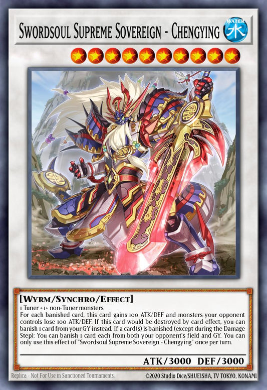 Swordsoul Supreme Sovereign - Chengying - L26D-ENX41 - 1st Edition - Common