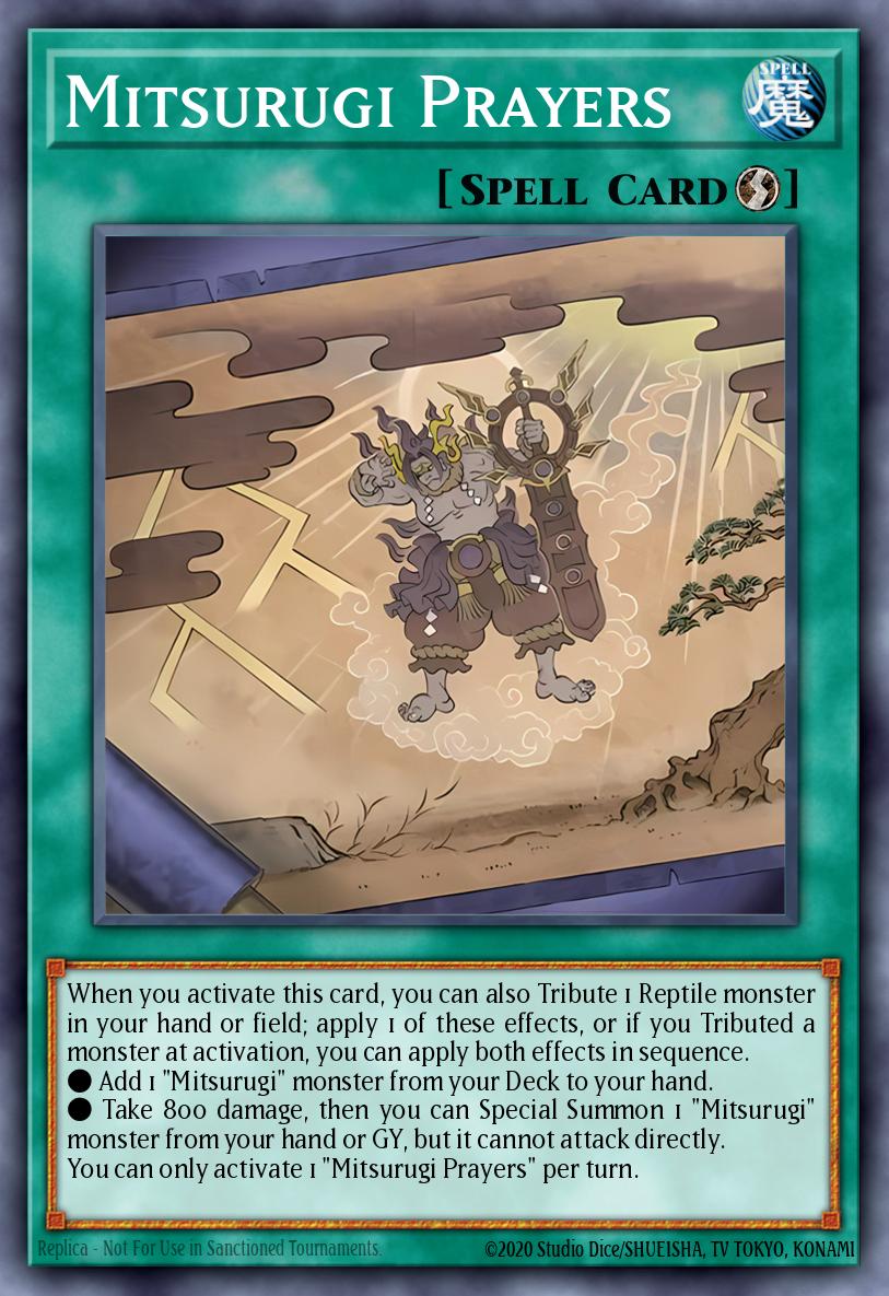 Mitsurugi Prayers - L26D-ENM14 - 1st Edition - Ultra Rare