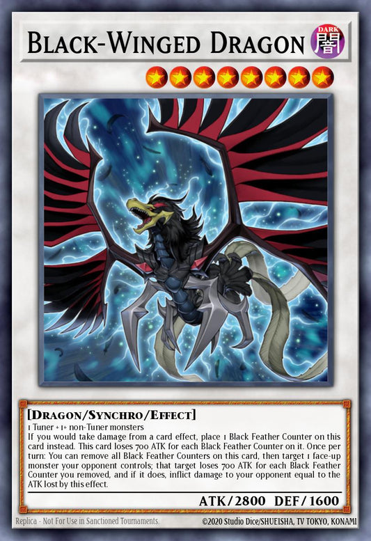 Black-Winged Dragon - L5DD-ENC30 - 1st Edition - Common