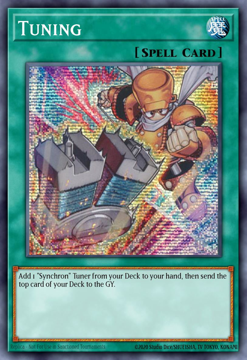 Tuning (alternate artwork) - L5DD-ENY20 - 1st Edition - Common