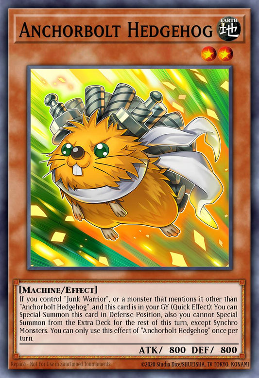 Anchorbolt Hedgehog - L5DD-ENY02 - 1st Edition - Common
