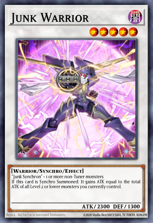 Junk Warrior (alternate artwork) - L5DD-ENY34 - 1st Edition - Common