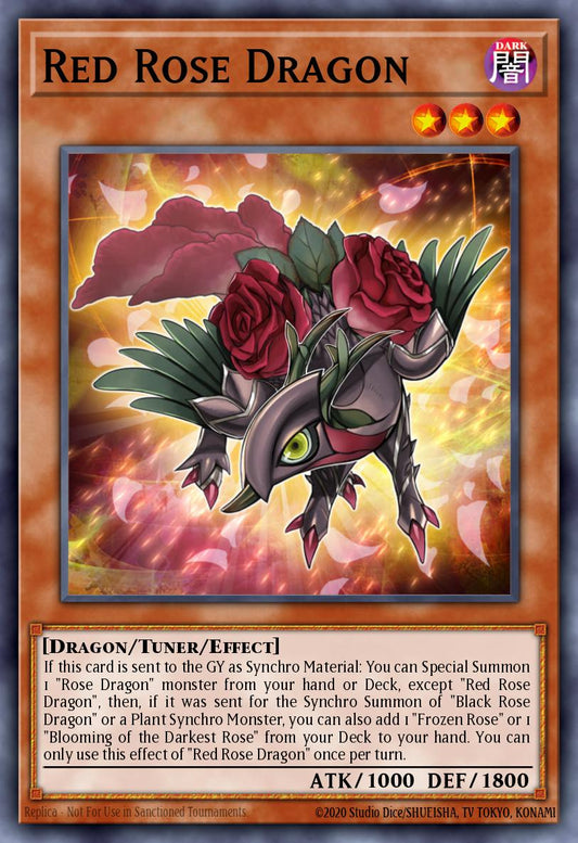Red Rose Dragon - L5DD-ENA07 - 1st Edition - Common