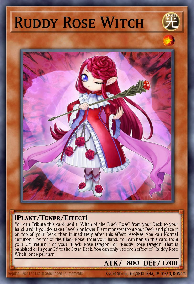 Ruddy Rose Witch - L5DD-ENA13 - 1st Edition - Common