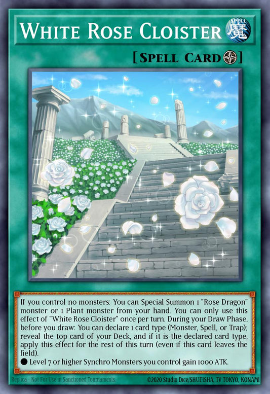 White Rose Cloister - L5DD-ENA22 - 1st Edition - Common