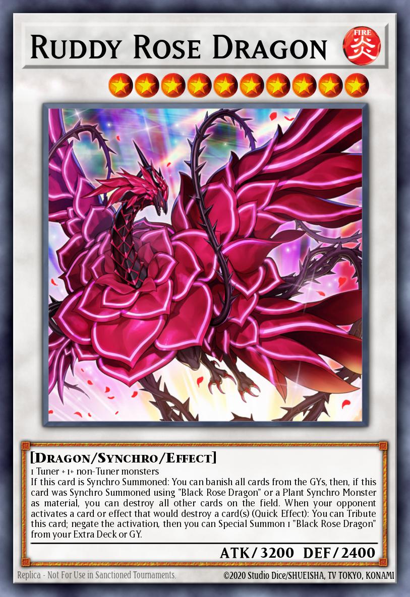 Ruddy Rose Dragon - L5DD-ENA32 - 1st Edition - Common