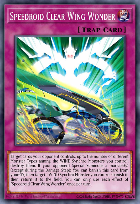 Speedroid Clear Wing Wonder - LAVD-ENS23 - 1st Edition - Common