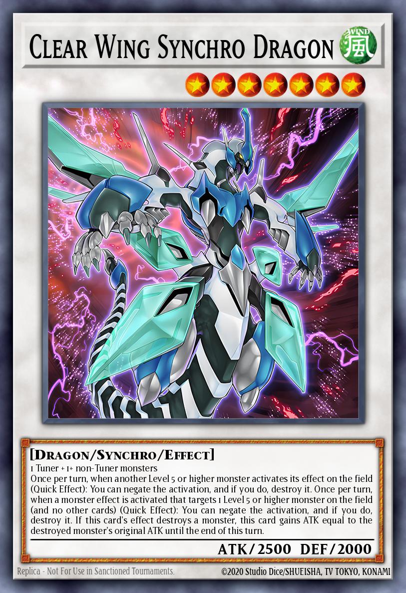 Clear Wing Synchro Dragon - LAVD-ENS24 - 1st Edition - Common