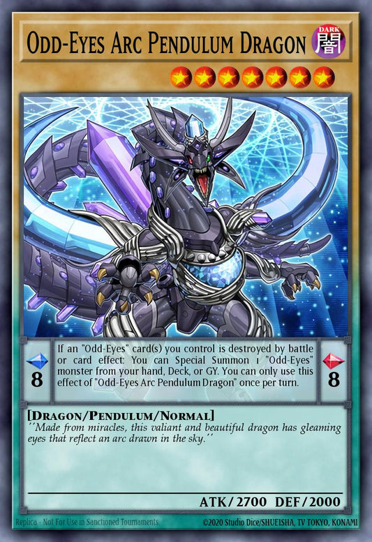 Odd-Eyes Arc Pendulum Dragon - LAVD-ENO11 - 1st Edition - Common