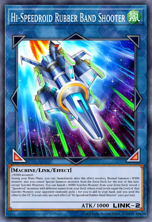 Hi-Speedroid Rubber Band Shooter - LAVD-ENS36 - 1st Edition - Common