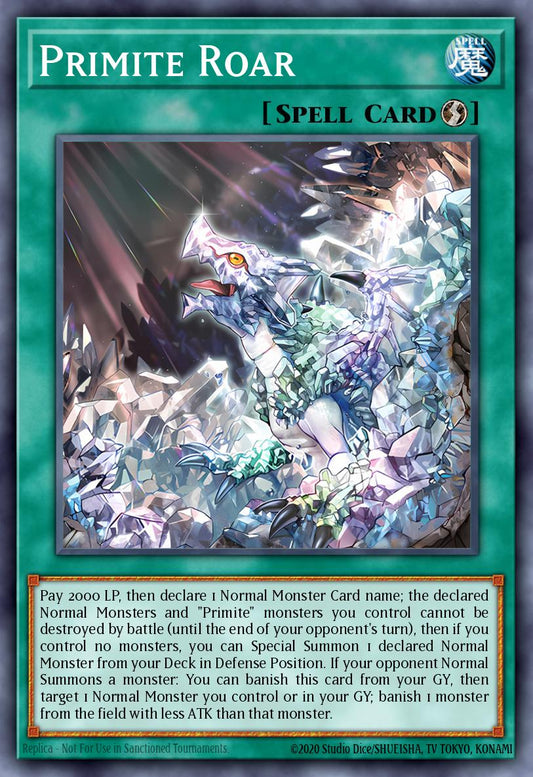 Primite Roar - LAVD-ENO22 - 1st Edition - Common