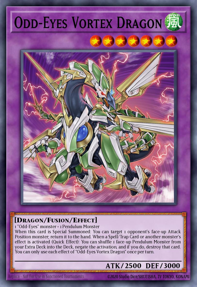 Odd-Eyes Vortex Dragon - LAVD-ENO24 - 1st Edition - Ultra Rare