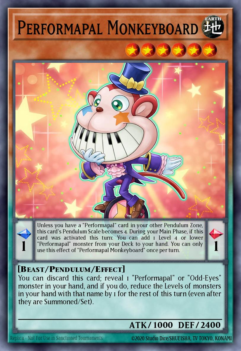 Performapal Monkeyboard - LAVD-ENO04 - 1st Edition - Common