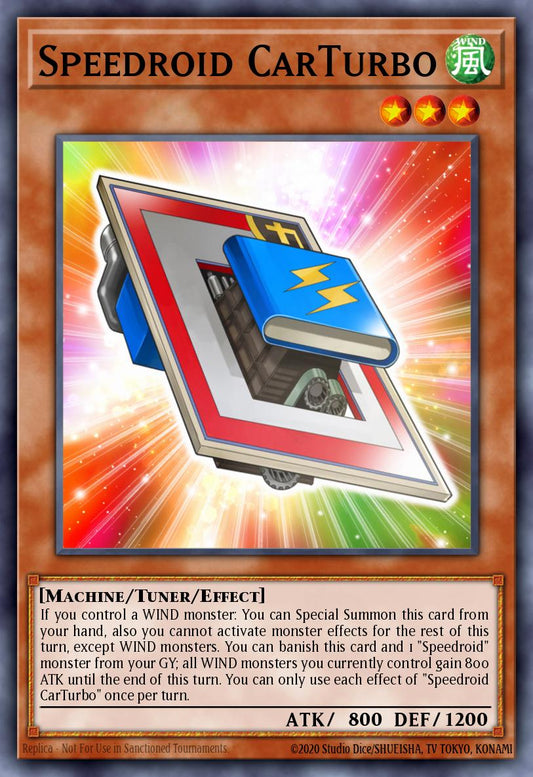Speedroid CarTurbo - LAVD-ENS11 - 1st Edition - Common