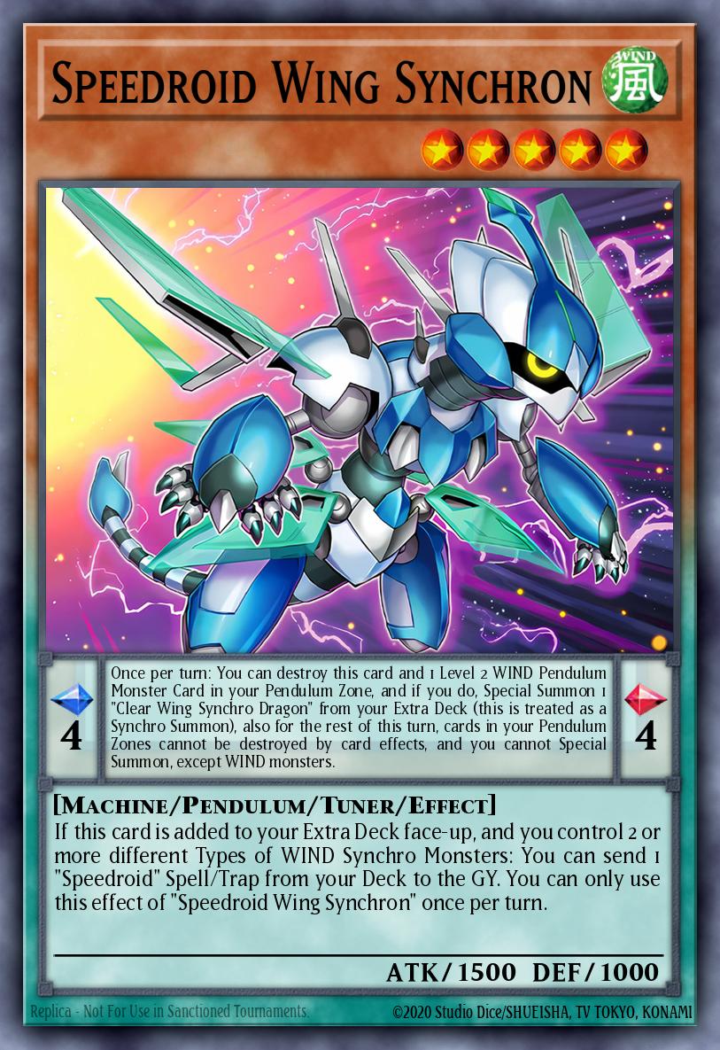 Speedroid Wing Synchron - LAVD-ENS14 - 1st Edition - Common