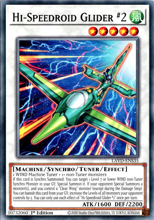 Hi-Speedroid Glider #2 - LAVD-ENS35 - 1st Edition - Common