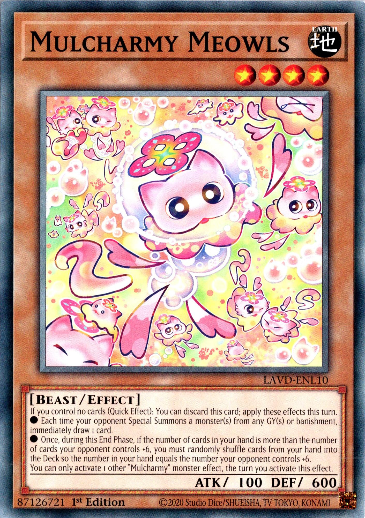 Mulcharmy Meowls - LAVD-ENL10 - 1st Edition - Common