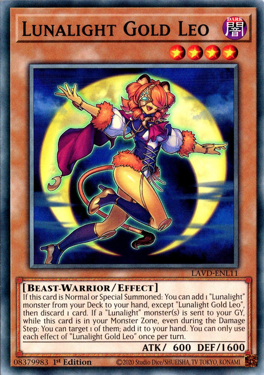 Lunalight Gold Leo - LAVD-ENL11 - 1st Edition - Common
