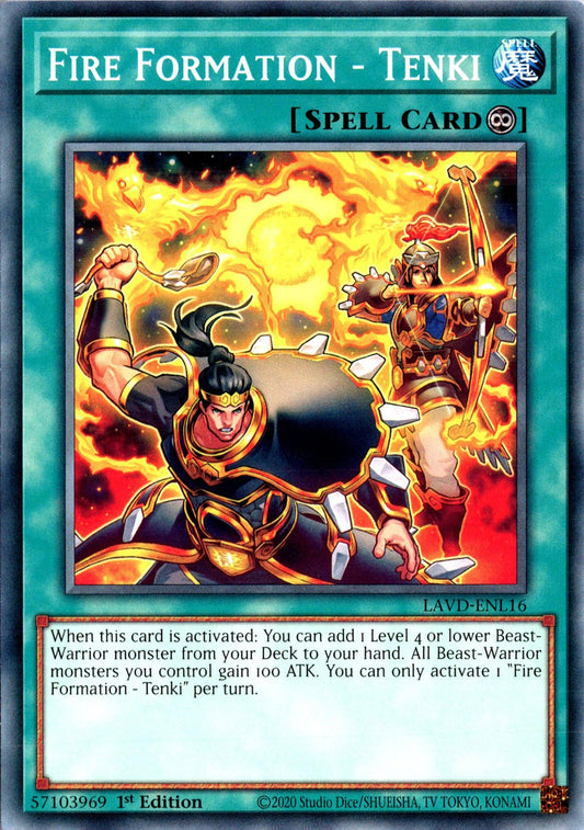 Fire Formation - Tenki - LAVD-ENL16 - 1st Edition - Common