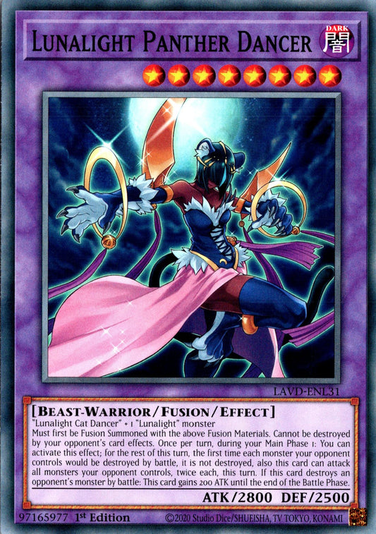 Lunalight Panther Dancer - LAVD-ENL31 - 1st Edition - Common