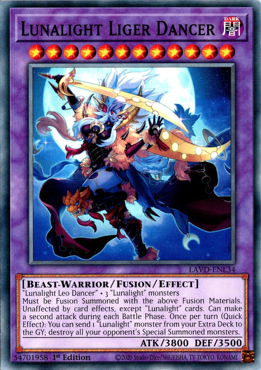 Lunalight Liger Dancer - LAVD-ENL34 - 1st Edition - Common