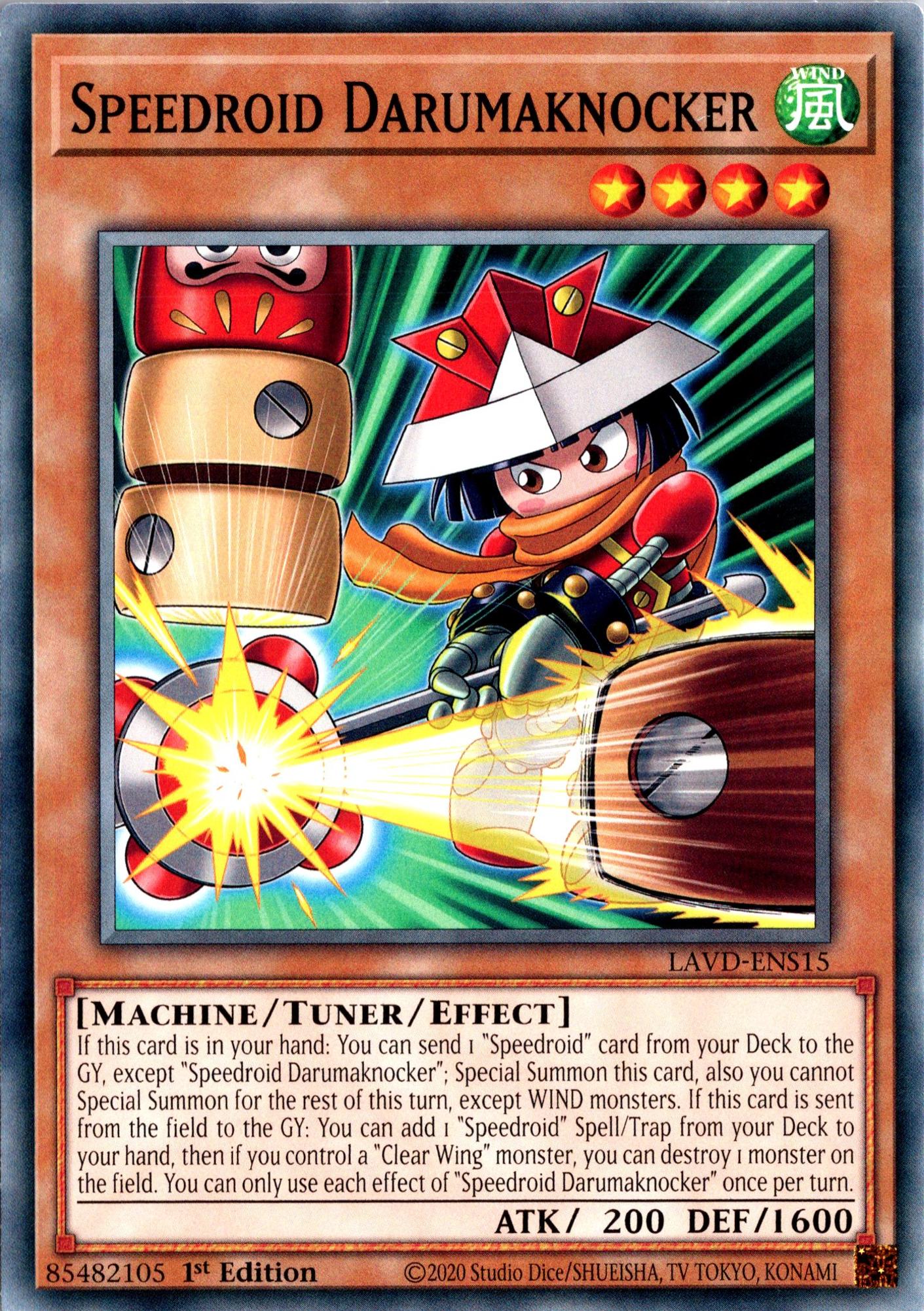 Speedroid Darumaknocker - LAVD-ENS15 - 1st Edition - Common