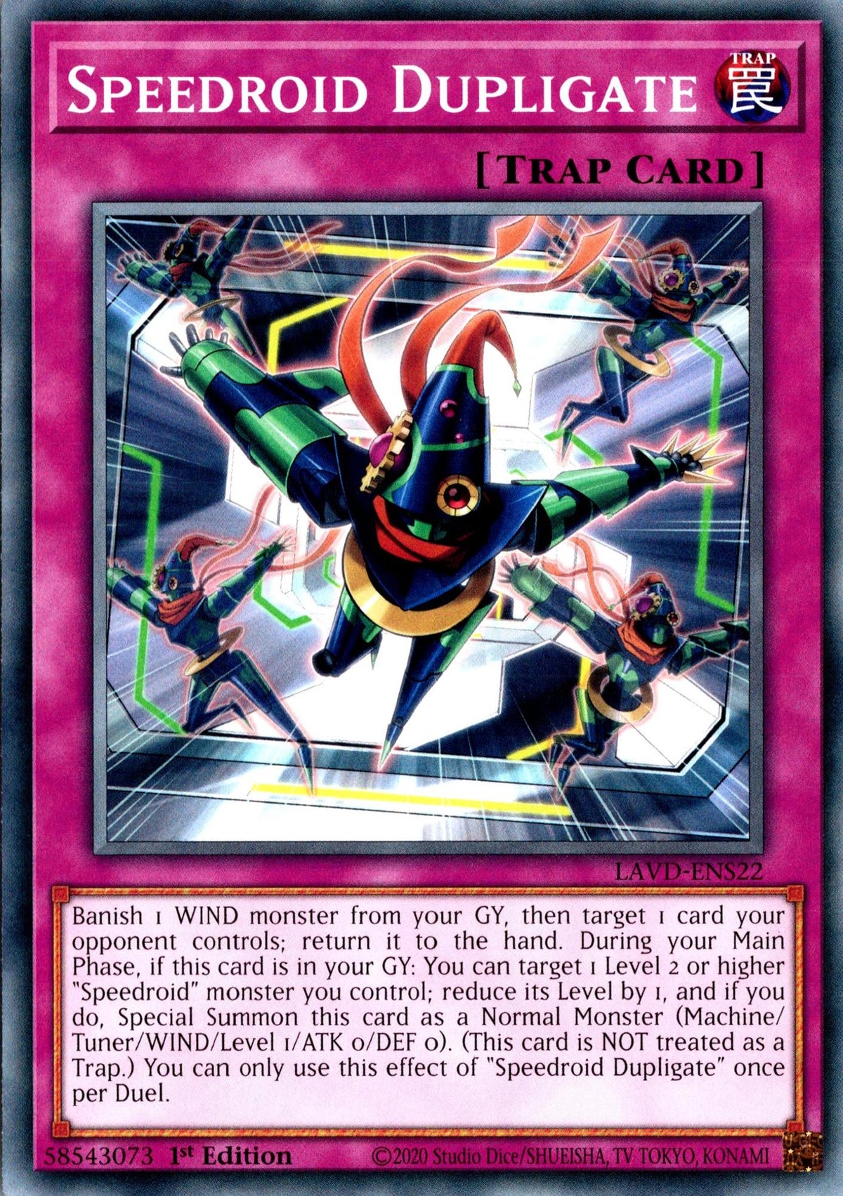 Speedroid Dupligate - LAVD-ENS22 - 1st Edition - Common