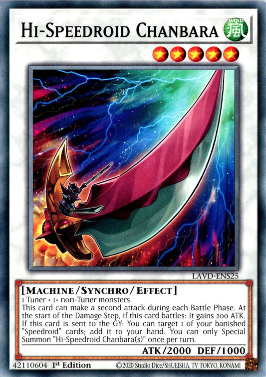 Hi-Speedroid Chanbara - LAVD-ENS25 - 1st Edition - Common