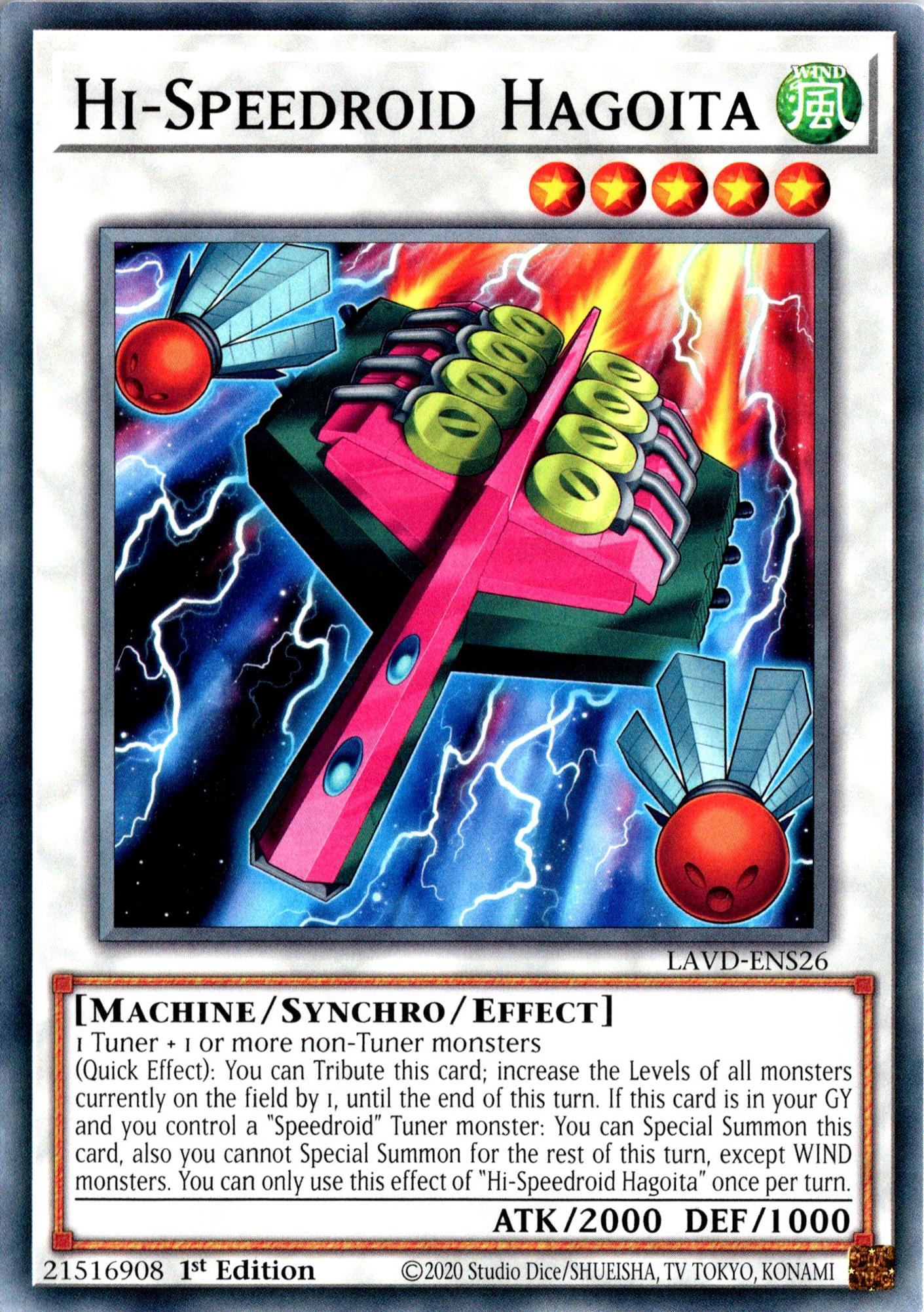 Hi-Speedroid Hagoita - LAVD-ENS26 - 1st Edition - Common