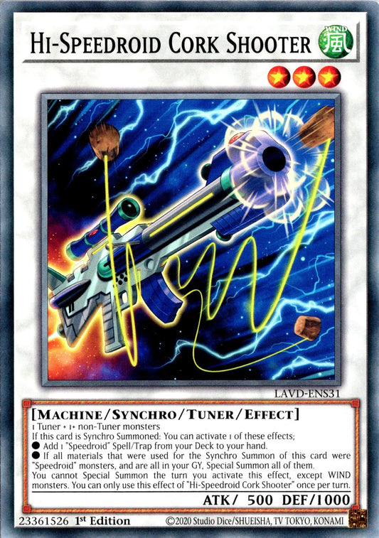 Hi-Speedroid Cork Shooter - LAVD-ENS31 - 1st Edition - Common