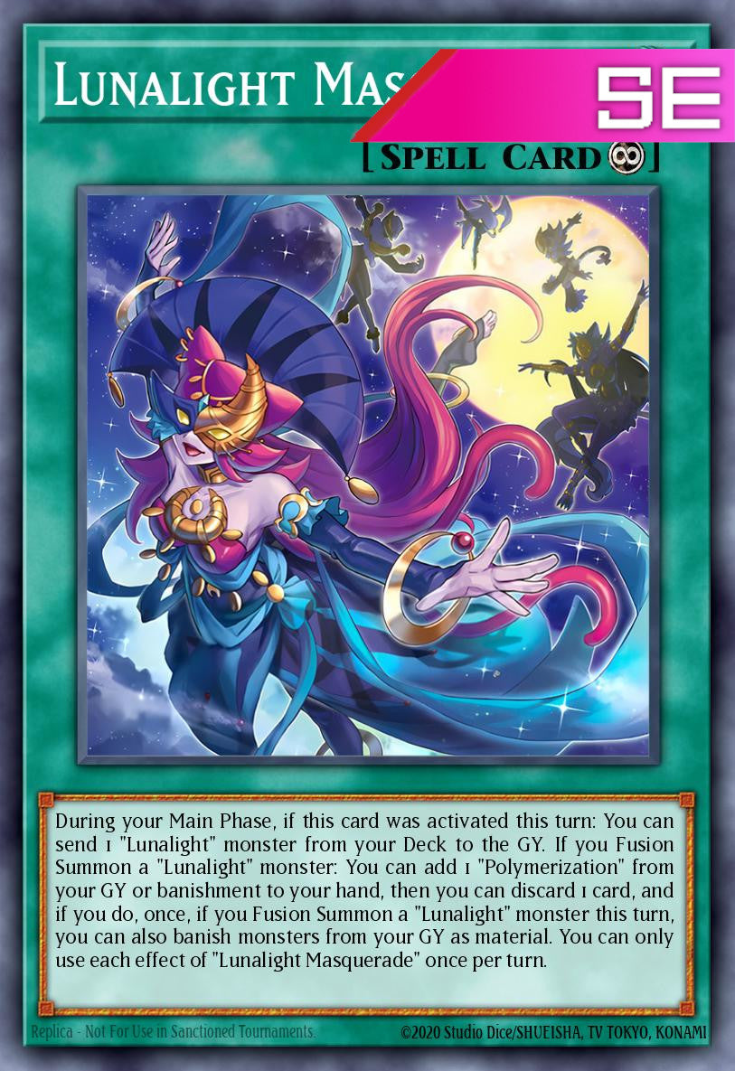 Lunalight Masquerade - LAVD-ENL26 - 1st Edition - Secret Rare