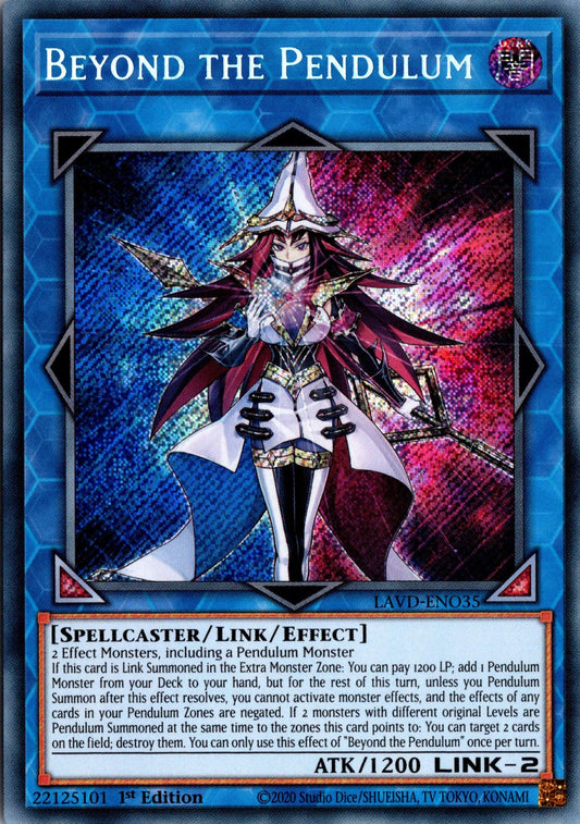 Beyond the Pendulum - LAVD-ENO35 - 1st Edition - Secret Rare