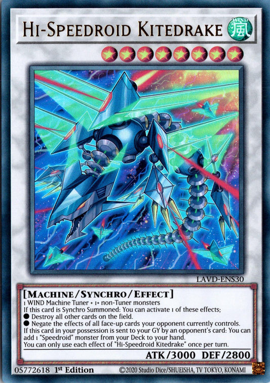 Hi-Speedroid Kitedrake - LAVD-ENS30 - 1st Edition - Ultra Rare