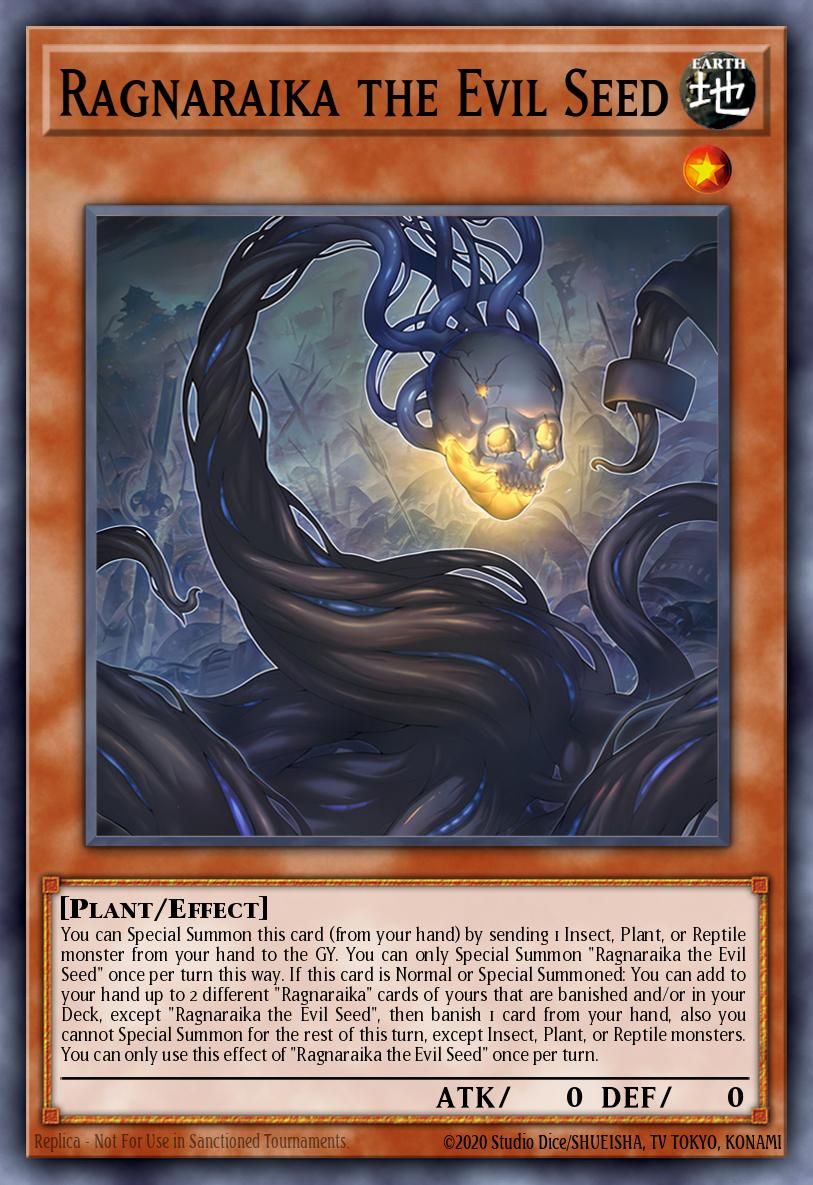 Ragnaraika the Evil Seed - LEDE-EN013 - Secret Rare