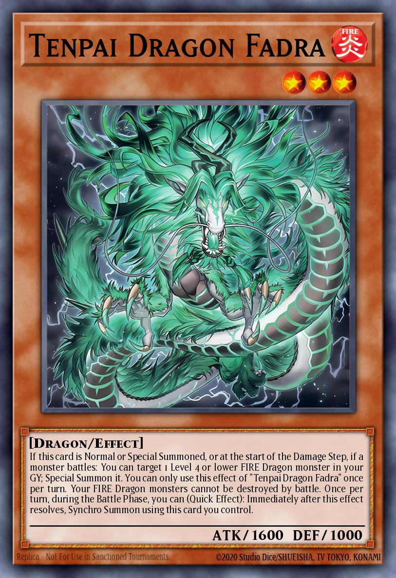 Tenpai Dragon Fadra - LEDE-EN017 - 1st Edition - Common