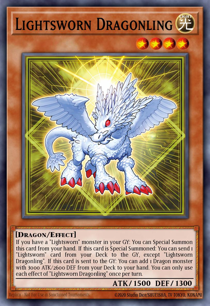 Lightsworn Dragonling - LEDE-EN023 - 1st Edition - Ultra Rare