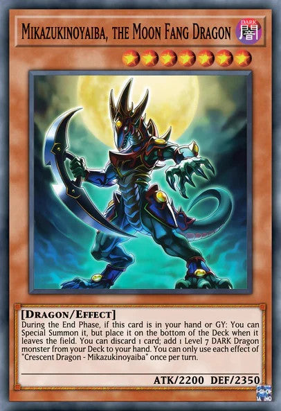 Mikazukinoyaiba, the Moon Fang Dragon - LEDE-EN027 - 1st Edition - Common