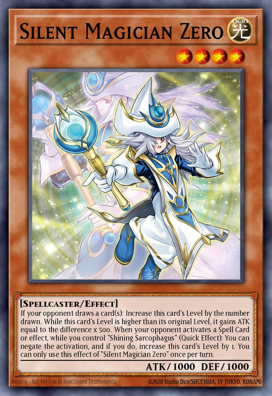 Silent Magician Zero - LEDE-EN003 - 1st Edition - Secret Rare