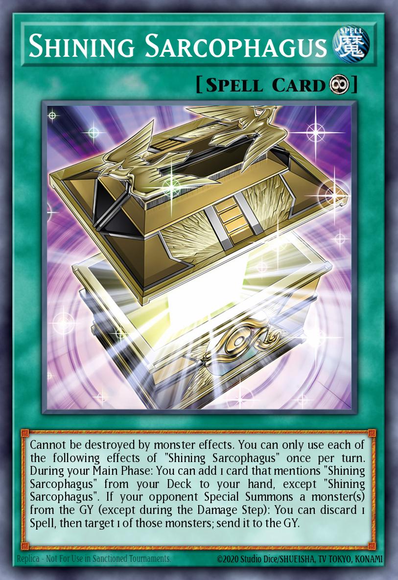 Shining Sarcophagus - LEDE-EN051 - 1st Edition - Secret Rare