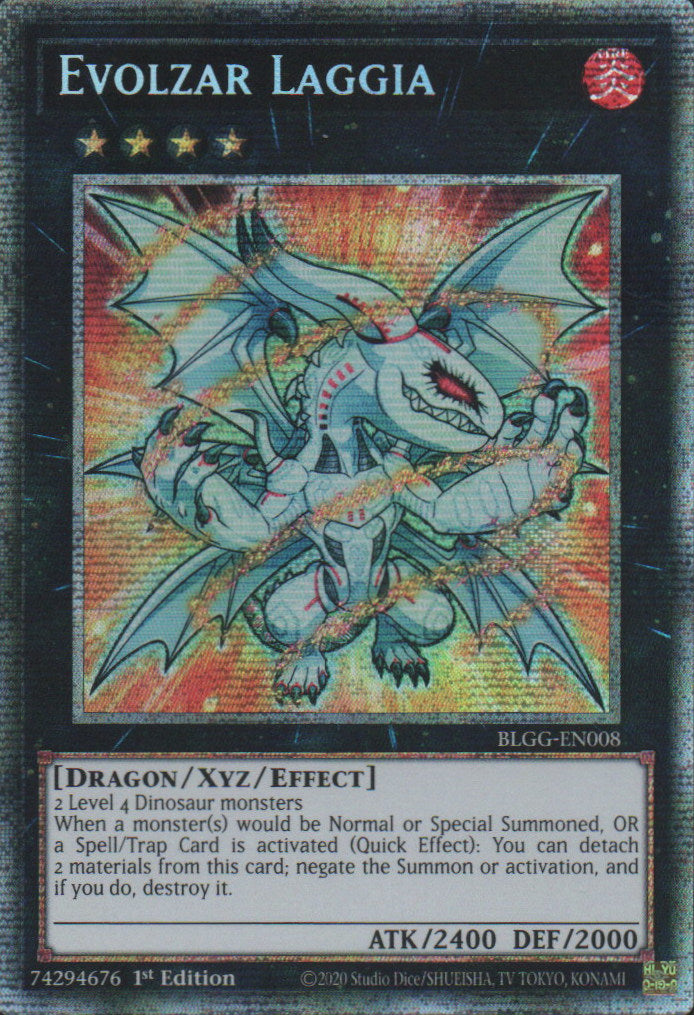 Evolzar Laggia (Chibi artwork) - BLGG-EN008 - 1st Edition - Starlight Rare
