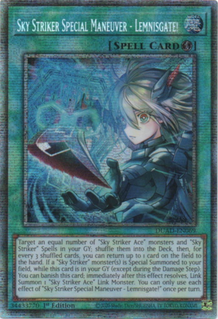 Sky Striker Special Maneuver - Lemnisgate! - DUAD-EN069 - 1st Edition - Starlight Rare