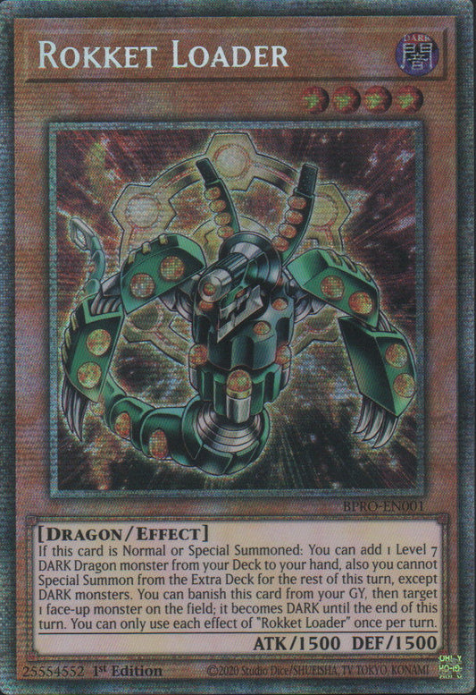 Rokket Loader - BPRO-EN001 - 1st Edition - Starlight Rare