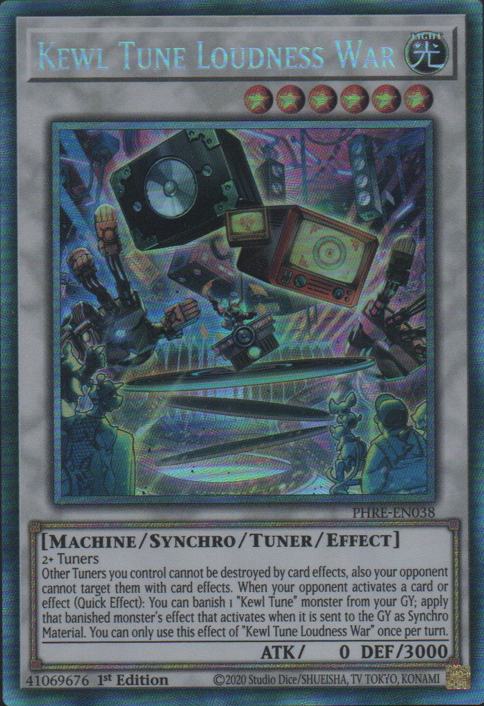 Kewl Tune Loudness War - PHRE-EN038 - 1st Edition - Collector's Rare