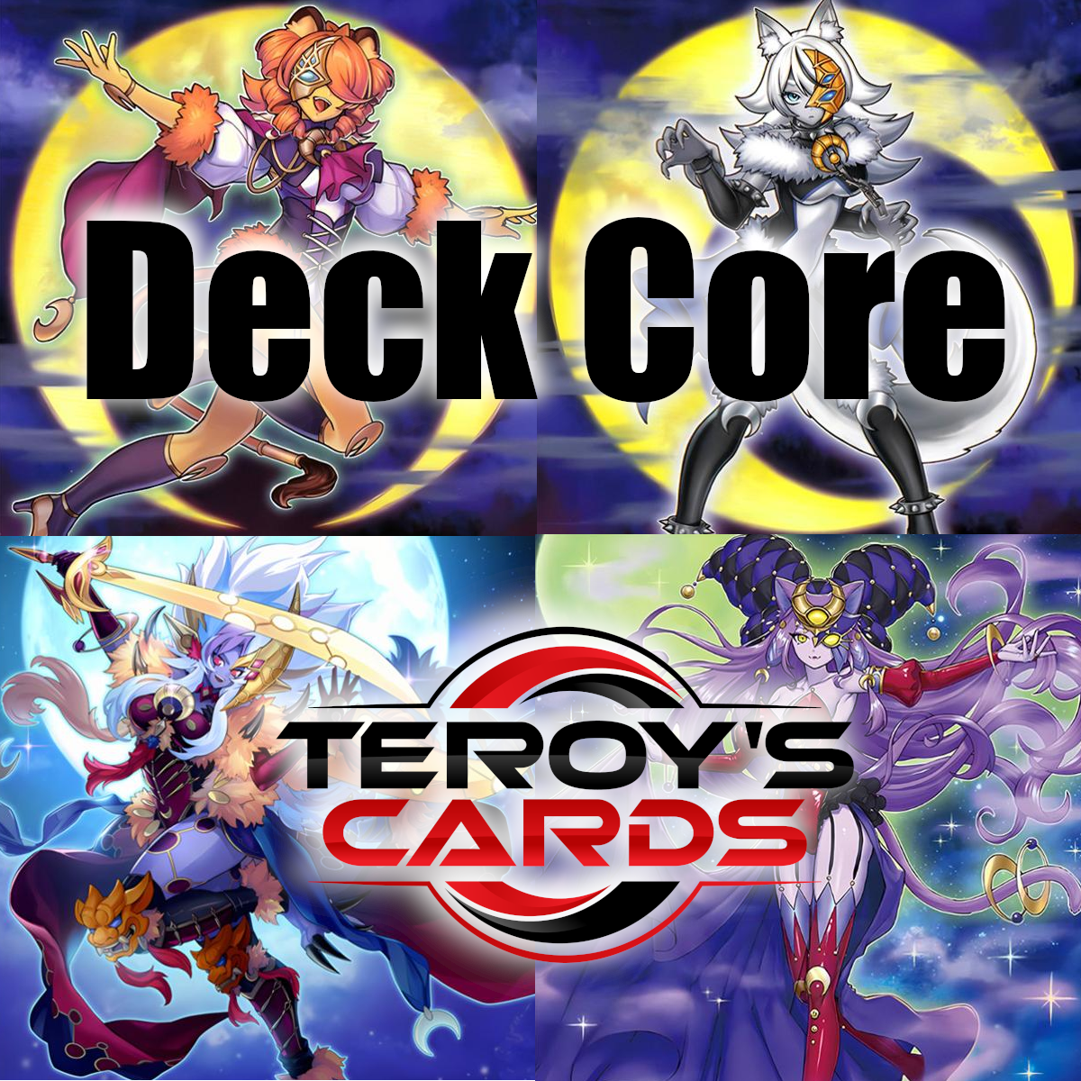 Lunalight Deck Core - DUAD - 15 Cards